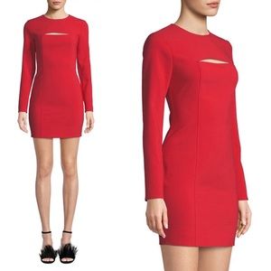 Likely Red Long Sleeve Dress